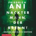 Nackter Mann, der brennt