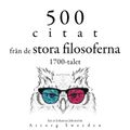 500 citat från 1700-talets stora filosofer