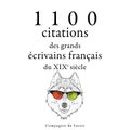 1100 citations des grands écrivains français du XIXe siècle