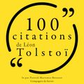 100 citations de Léon Tolstoï