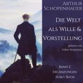 Die Welt als Wille und Vorstellung Band 2