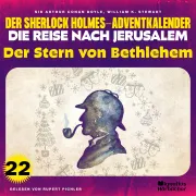 Cover von Der Stern von Bethlehem (Der Sherlock Holmes-Adventkalender - Die Reise nach Jerusalem, Folge 22) von Stewart, William K.