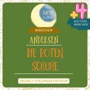 Cover von Die roten Schuhe plus vier weitere Märchen von Hans Christian Andersen von Andersen, Hans Christian
