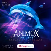 Cover of Animox Origins 1. Der verlorene Schatz der Delfine by Carter, Aimée