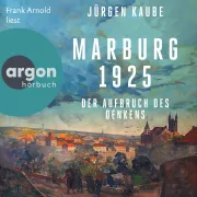Cover of Marburg 1925 by Kaube, Jürgen