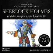 Cover von Sherlock Holmes und das Gespenst von Canterville (Die neuen Abenteuer, Folge 72) von Stewart, William K.