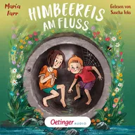 Himbeereis am Fluss