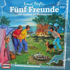 Folge 113: Fünf Freunde und das Feuer auf der Felseninsel