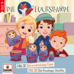 Folge 19: Fall 37: Die unvollständige Puppe / Fall 38: Die froschigen Streifen