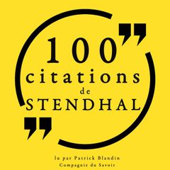 100 citations de Stendhal