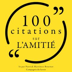 100 citations sur l'amitié