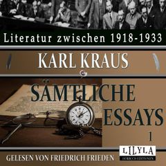 Sämtliche Essays 1