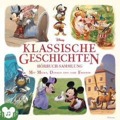 Klassische Geschichten von Micky, Donald und ihre Freunde in einer Hörbuch-Sammlung.