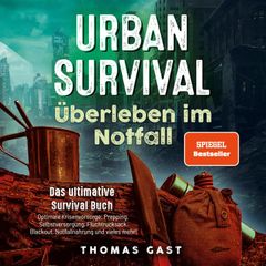 Urban Survival - Überleben im Notfall: Das ultimative Survival Buch - Optimale Krisenvorsorge: Prepping, Selbstversorgung, Fluchtrucksack, Blackout und vieles mehr!