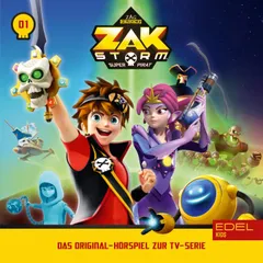 Folge 1: Captain Zak - Teil 1+2 (Das Original-Hörspiel zur TV-Serie)