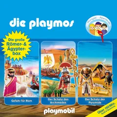 Die Playmos - Das Original Playmobil Hörspiel, Die große Römer- und Ägypter-Box, Folge 5, 18, 52