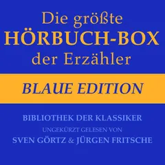 Die größte Hörbuch-Box der Erzähler: Blaue Edition