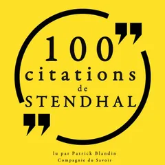 100 citations de Stendhal