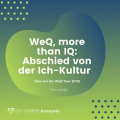 WeQ, More Than IQ - Abschied von der Ich-Kultur (live von der WeQ Tour 2019)