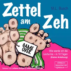 Zettel am Zeh
