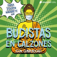 Budistas en calzones (con cubrebocas)