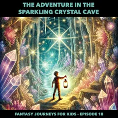 The Adventure in the Sparkling Crystal Cave