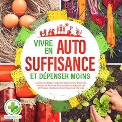 Vivre en AUTOSUFFISANCE et dépenser moins !: Cultiver des fruits et légumes toute l'année, élever des animaux de ferme et vivre durablement grâce à des techniques et astuces de permaculture efficaces