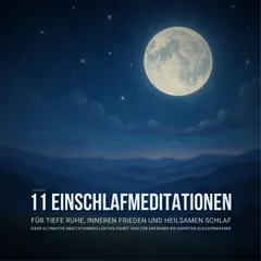 11 geführte Einschlafmeditationen für tiefe Ruhe, inneren Frieden und heilsamen Schlaf