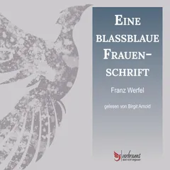 Eine blassblaue Frauenschrift