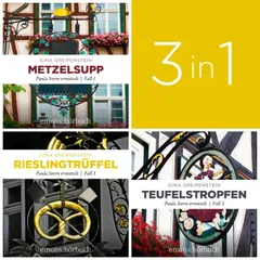 Zwischen Knödel und KTU - deftige Krimis aus der Pfalz: Paula Stern ermittelt (Band 1-3) - Paula Stern ermittelt