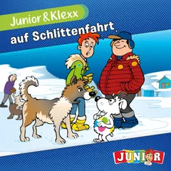 Junior & Klexx auf Schlittenfahrt