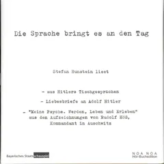 Die Sprache bringt es an den Tag