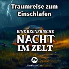 Eine regnerische Nacht im Zelt: Traumreise zum Einschlafen