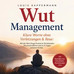 Wut Management - Klare Worte ohne Verletzungen & Reue:  Mit der Wut-Stopp-Formel in 90 Sekunden Wut kontrollieren und in 21 Tagen gelassen werden - inkl. Notfallkarten, Checklisten, Atemübungen uvm.