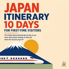 Japan Itinerary 10 Days for First Time Visitors