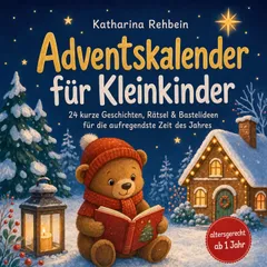 Adventskalender für Kleinkinder: 24 kurze Geschichten, Rätsel & Bastelideen für die aufregendste Zeit des Jahres – altersgerecht ab 1 Jahr