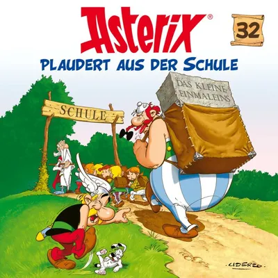 Cover of 32: Asterix plaudert aus der Schule by Asterix
