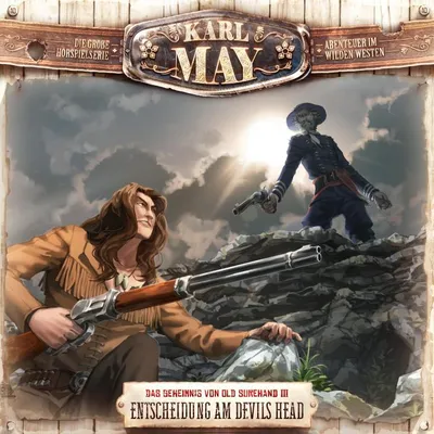 Cover of Folge 10: Das Geheimnis von Old Surehand III: Entscheidung am Devil's Head by Zerm, Eric