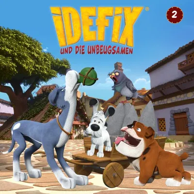 Cover of 02: Idefix spuckt den Römern in die Suppe und andere Geschichten (Die Original-Hörspiele zur TV-Serie) by Turba, Frank