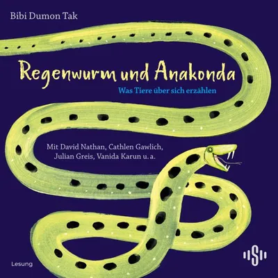 Cover von Regenwurm und Anakonda von Dumon Tak, Bibi