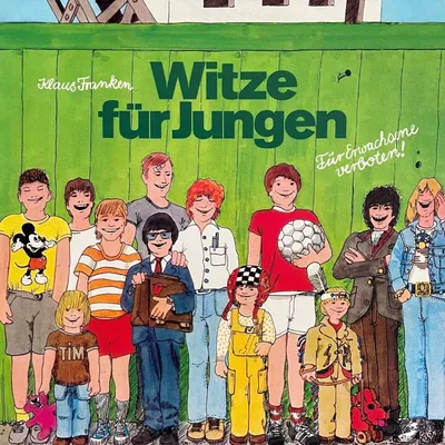 Cover of Witze für Jungen by Franken, Klaus