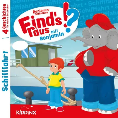 Cover of Find's raus mit Benjamin, Folge 16: Schifffahrt by Bornstädt, Matthias von