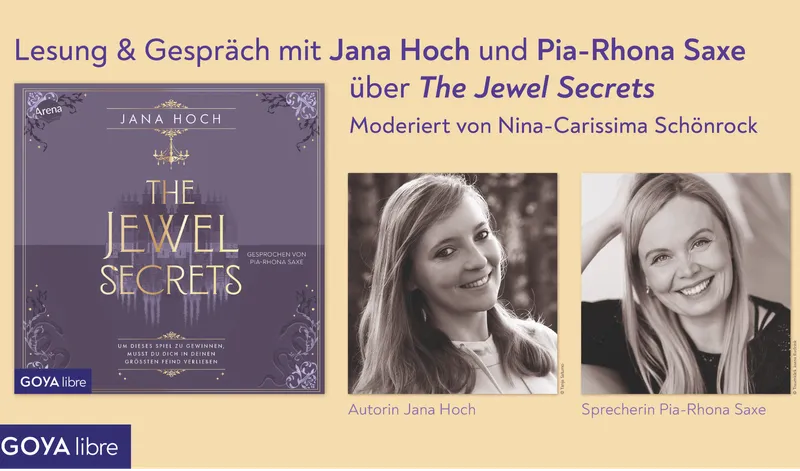 Jana Hoch und Pia-Rhona Saxe sprechen über The Jewel Secrets und lesen aus der Romance-Dilogie